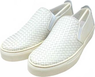 The Flexx Womens Sneak Name In White Elba Graffitti Intreccio