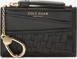 Cole Haan Womens Ivy Card Case - Black