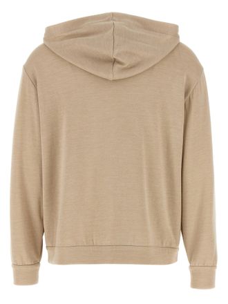 Brunello Cucinelli Womens Beige Cotton Cardigan Clothing