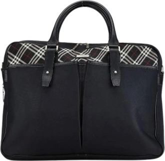 Burberry Pre-owned Handbags, female, Black, Size: ONE SIZE Pre-owned Handbag