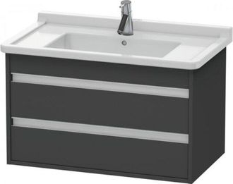 Duravit Mueble Bajo Encimera Duravit Ketho 6644, 2 Cajones, 800mm, Para