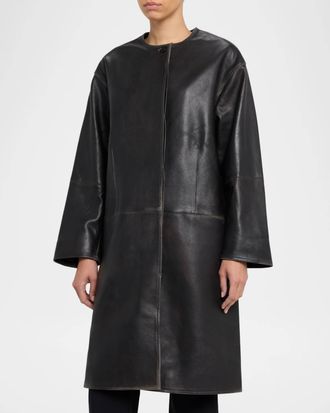 SIMKHAI Womens Autumn Long Jacket In Black