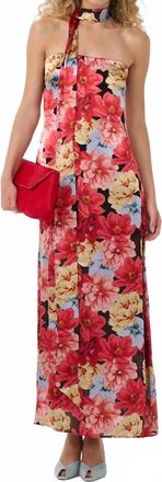 Gestuz Gzsigrida Strapless Maxi Dress In Floral