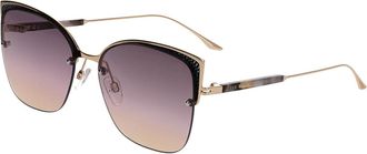 Ted Baker TB1669 400 Womens Sunglasses Gold Size 59