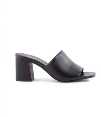 Seychelles Womens Adapt Leather Heel Sandals In Black