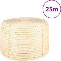 OEM Cuerda 100% Sisal 12 Mm 25 M - Crezuo