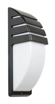City Sport Applique Esterna 35cm 1 Luce E27 Nera Ip54 Su-ma 1836bl