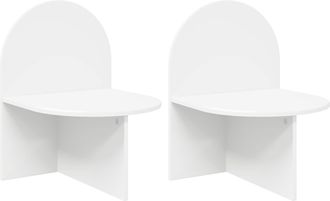 vidaXL Mesita De Noche 2 Uds. 48 X 49 X 65 Cm Madera De Ingenier&iacute;a Vidaxl
