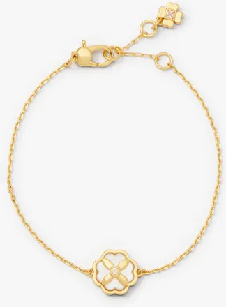 Kate Spade New York Womens Heritage Bloom Bracelet - Gold - One Size
