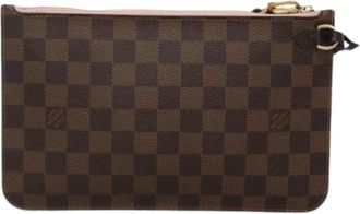 Louis Vuitton Pre-owned Canvas Clutch - Dames - Vintage Clutch - Bruin - ONE Size - Vintage