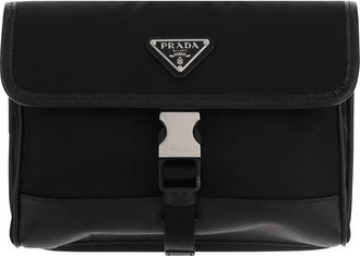 Prada Mens Phone Case Re-Nylon Black Recycled Polyamide Cases & Technology