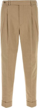 Pantaloni Torino Camel Cotton Style Pant
