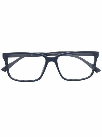 Calvin Klein Bril met vierkant montuur - Blauw