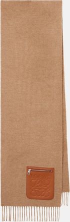 Loewe Sciarpa Anagram in lana e cashmere