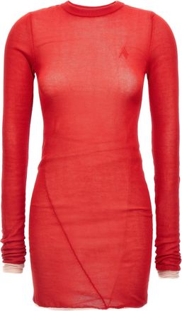 The Attico Two-material Minidress