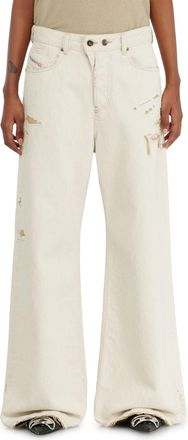 Diesel Relaxed Jeans Low Waist 1996 D-Sire - Jeans - Woman