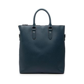 Louis Vuitton Pre-owned Tote Bags, female, Blue, Size: ONE SIZE Pre-owned Textured Chain Crossbody Bag