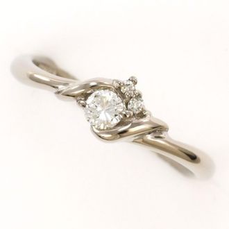 C&A White Gold White Gold (18K) Band Ring (Pre-Owned)