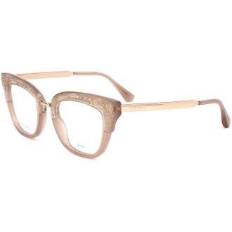 Jimmy Choo London Womens 49 mm Eyeglasses