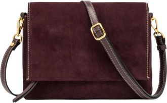 Gianni Chiarini Tassen, Dames, Bruin, ONE Size, Su&egrave;de, Three Crossbody Tas