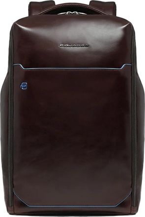Piquadro Personaliseerbare Laptop Rugzak 14 - Heren - Rugzakken - Bruin - ONE Size - Leer - Tassen