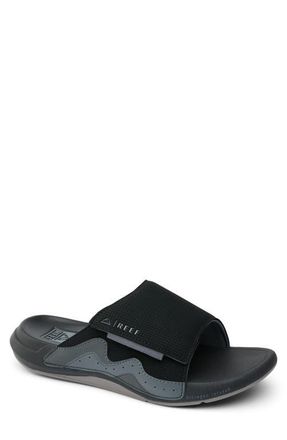 Reef Swell Cruiser Slide Sandal in Black at Nordstrom, Size 12