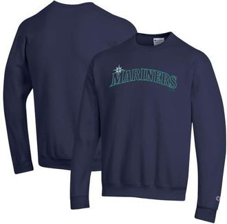 Champion Mens Champion Navy Seattle Mariners Powerblend Wordmark Sweatshirt at Nordstrom, Size Xxx-Large