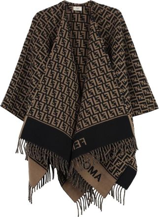 Fendi Mujer, Chaquetas, Marrón, Talla: ONE Size