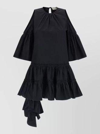 J.W.Anderson dress bell sleeves keyhole neckline asymmetric