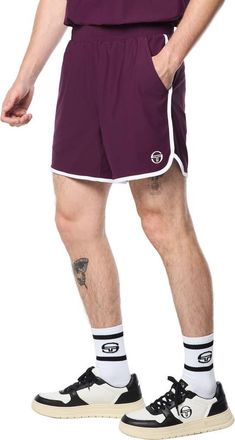 Sergio Tacchini Grata Active Short in Potent Purple at Nordstrom, Size Xxx-Large