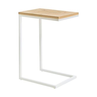 Kenay Home Mesa auxiliar efecto madera natural 30 x 60 cm