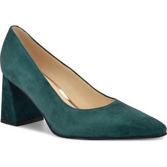 Nine West Monda Pump in Dark Green at Nordstrom Rack, Size 7.5