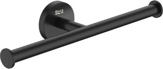 Roca Roca - Portarrollo Sin Tapa Doble Round Hotels Color: Negro Mate