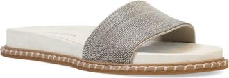 Pelle Moda Nyra Slide Sandal in Silver at Nordstrom, Size 6.5