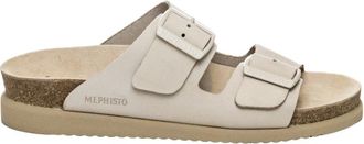 Mephisto Schoenen, Dames, Beige, 40 EU, Leer, Hester Sandal Buck