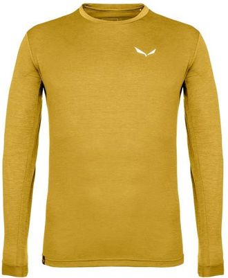 Salewa Puez Melange Dry L/S Tee Funktionsshirt f&uuml;r Herren | gelb