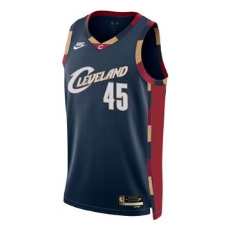 Nike Dri-FIT NBA Donovan Mitchell Cleveland Cavaliers 2025/26 Hardwood Classics Swingman Jersey College Navy HM4773-420