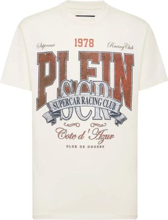 Philipp Plein Cote dAzur T-shirt - men - Cotton - M - Neutrals