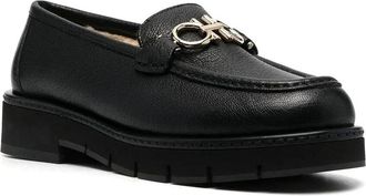 Ferragamo Buckle-Detail Leather Loafer