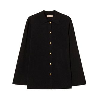 Twinset Dames, Blouses & Shirts, Zwart, Maat: XL