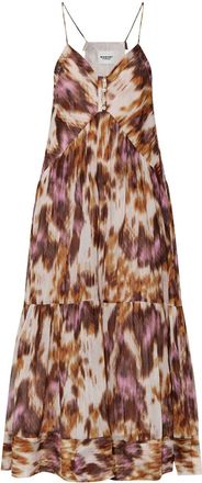 Isabel Marant Abito midi Sabba - Toni neutri