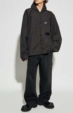 VETEMENTS Jeans With Logo, Mens, Black