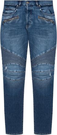 Balmain Mens Paris Blue Jeans Cotton - Size 32 (Waist)