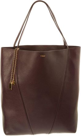 Chlo&eacute; Leather Large Tote