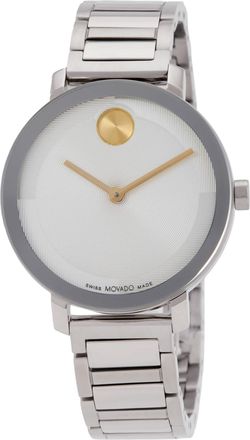 Movado Bold Evolution 2.0 Quartz Silver Dial Ladies Watch 3601191