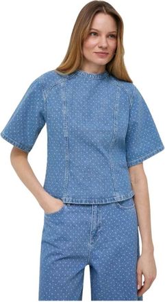 Custommade Donna, Camicette, Blu, S, new