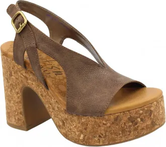 Blowfish Womens Partea Sandal In Light Taupe Prospector