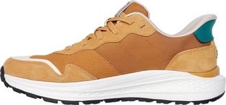 Skechers Mens Slade Ultra Mercer Sneaker, Wheat Leather/Mesh, 13 UK
