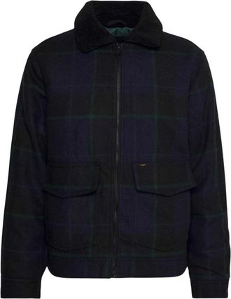 Lee Chetopa Winter JKT L86Pcs 35 - Heren - Winterjassen - Blauw - XL - Jassen