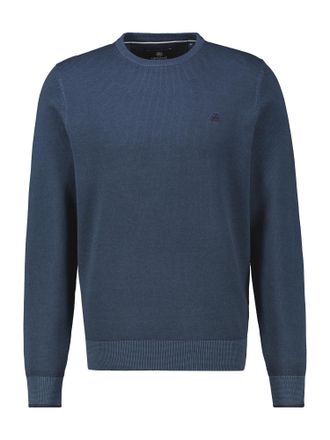 Lerros Sweatshirt LERROS Sweatshirt in sportlicher 2-Tone-Optik, Herren, Gr. 4XL, classic navy, 100% Baumwolle, Sweatshirts Sweatshirt